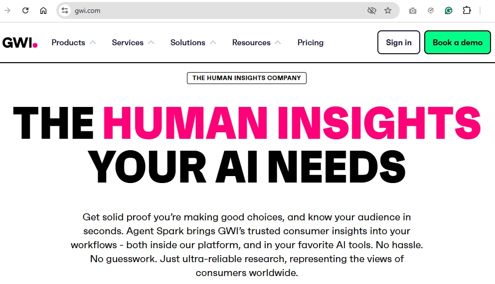 GWI Homepage