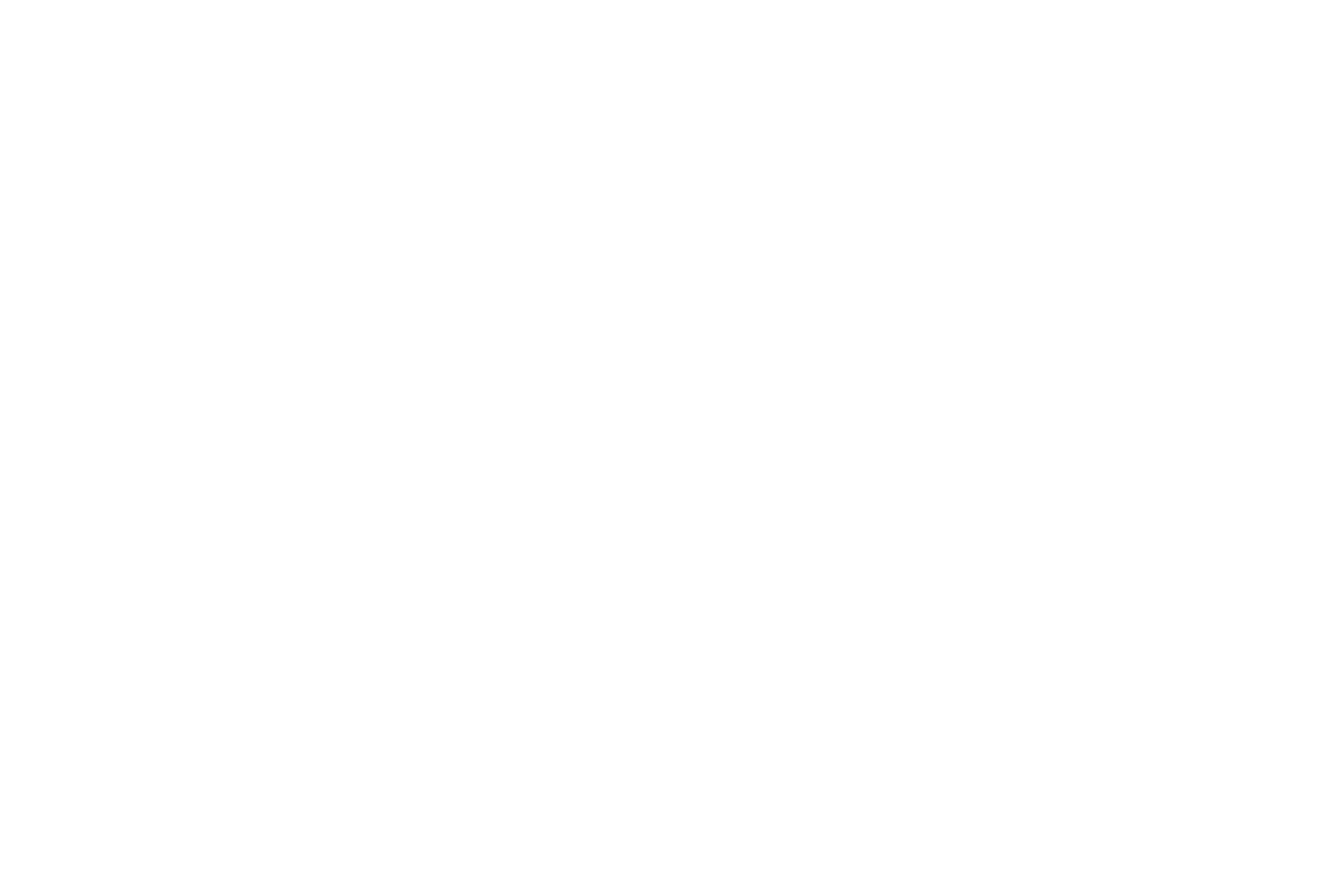 Abstract geometric logo with overlapping diamond shapes in black and white.