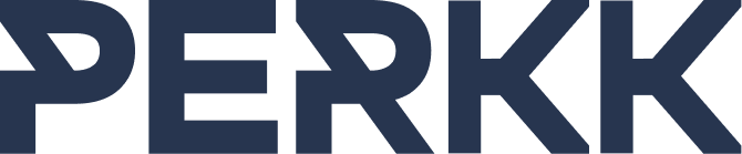 PERKK brand logo in bold uppercase letters.