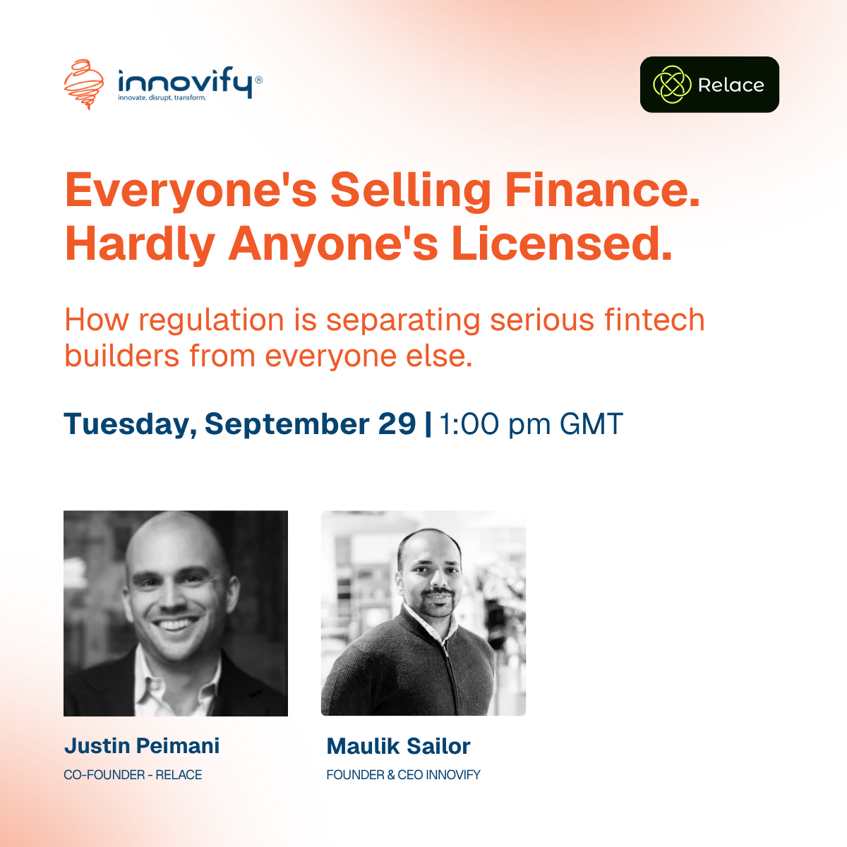 Podcast 10 - Everyone Selling Finance