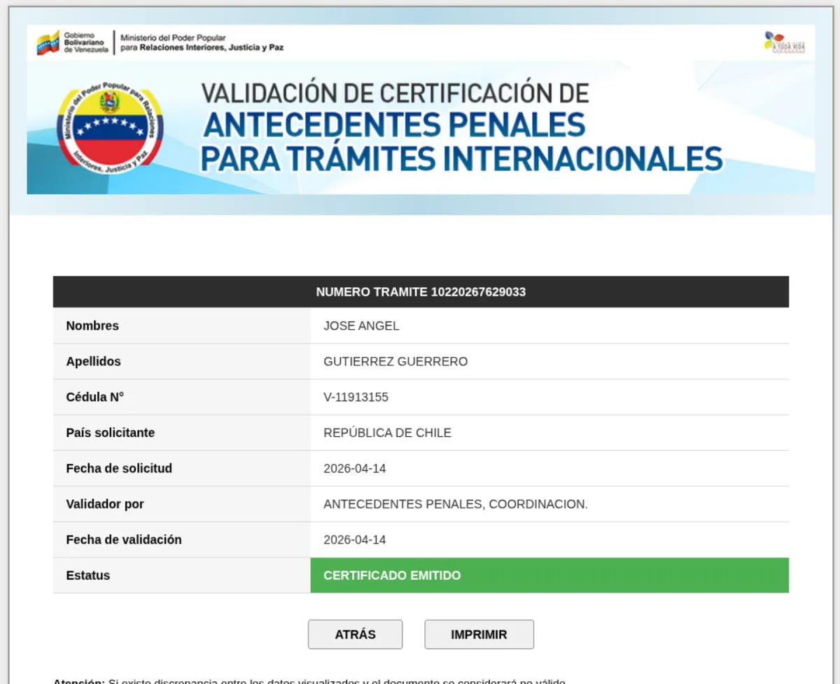 Screenshot of certificacion-internacional-gob-ve[.]site