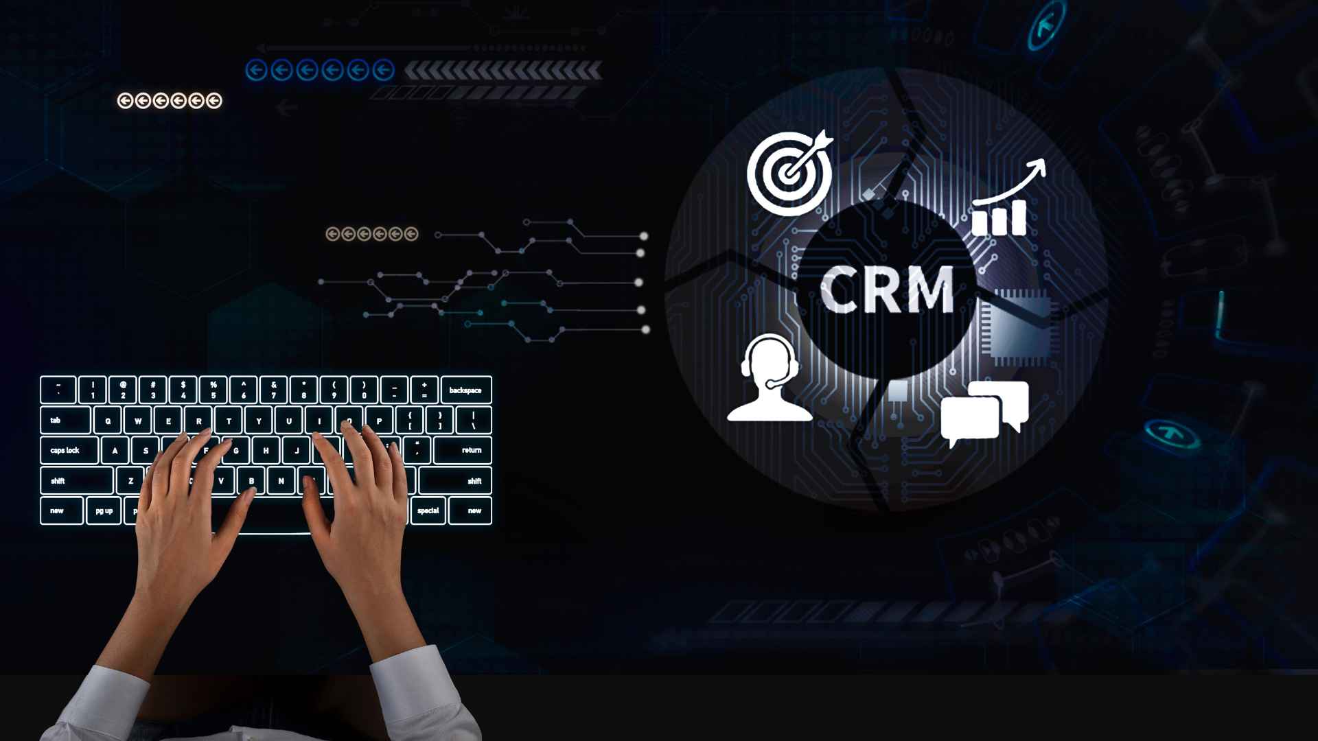 CRM propojení s webovými stránkami