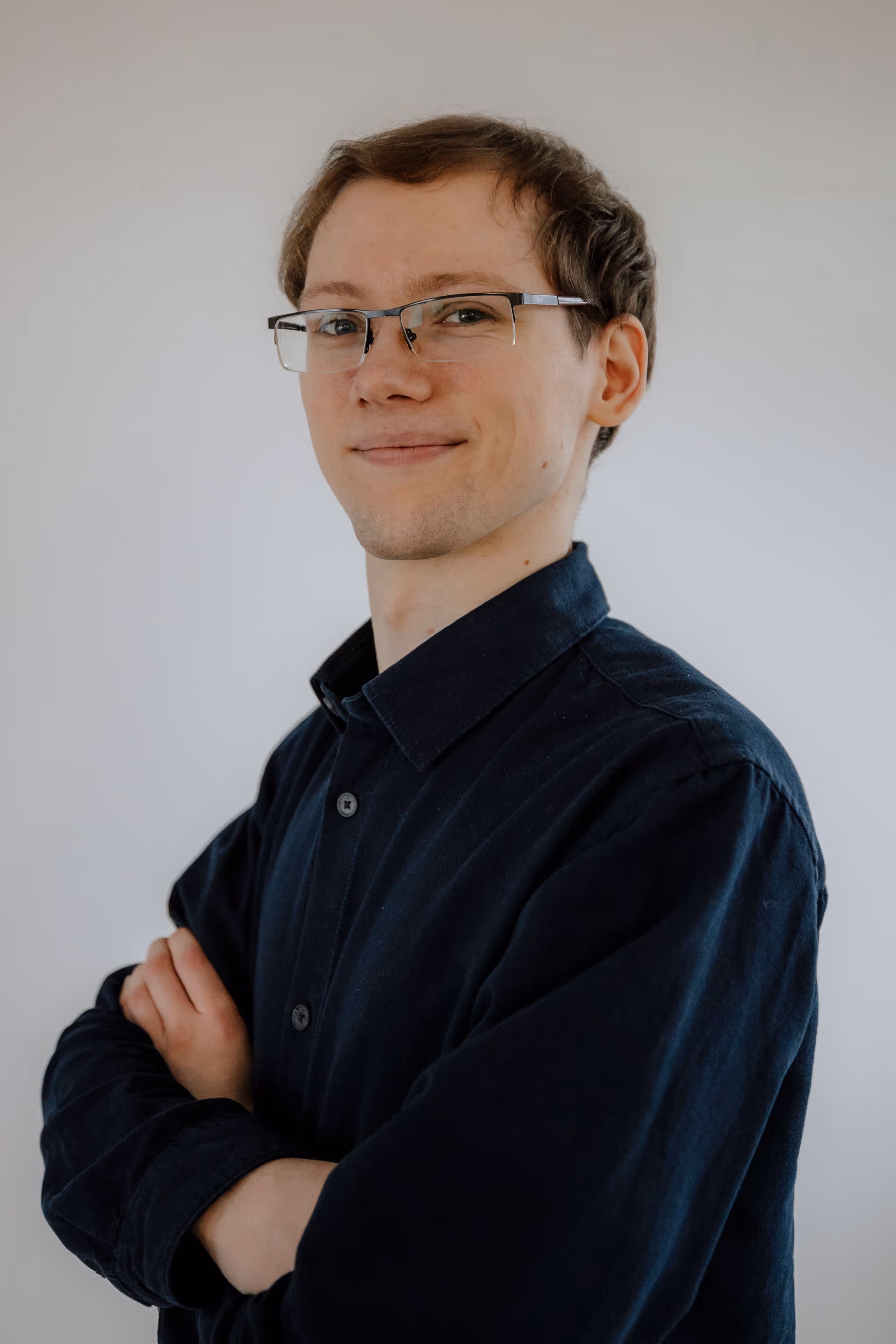 Portrait von David Hendricks, Auszubildender