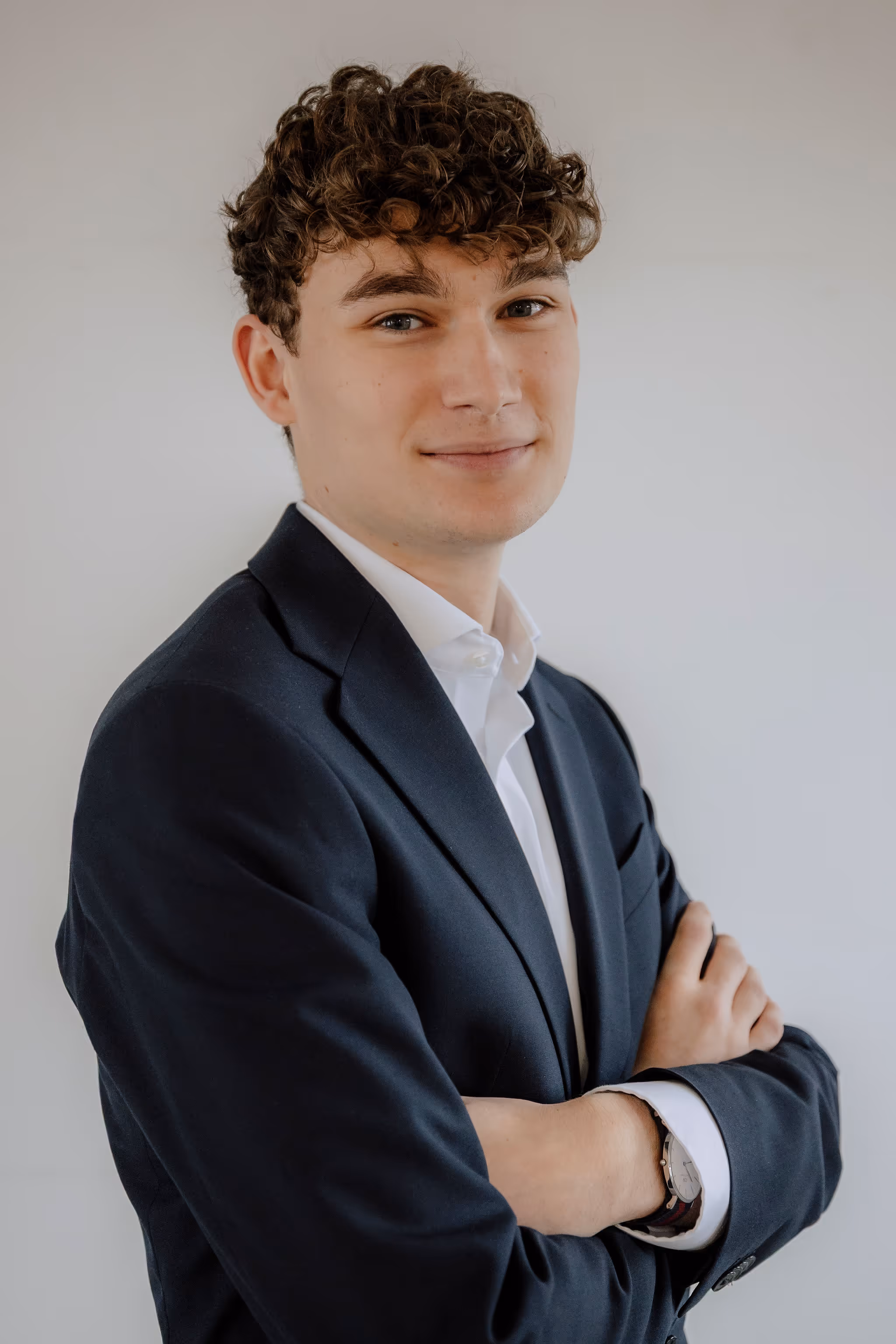 Portrait von Linus Hinkelmann, dualer Student