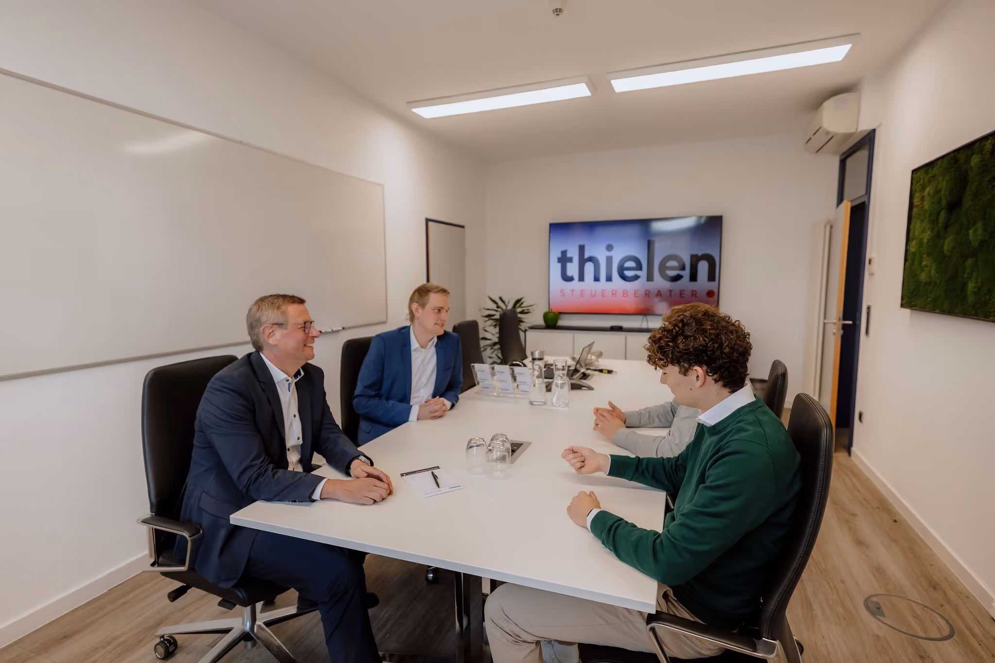 Eindruck der modernen Kanzleiräumlichkeiten von Thielen Steuerberater in Goch