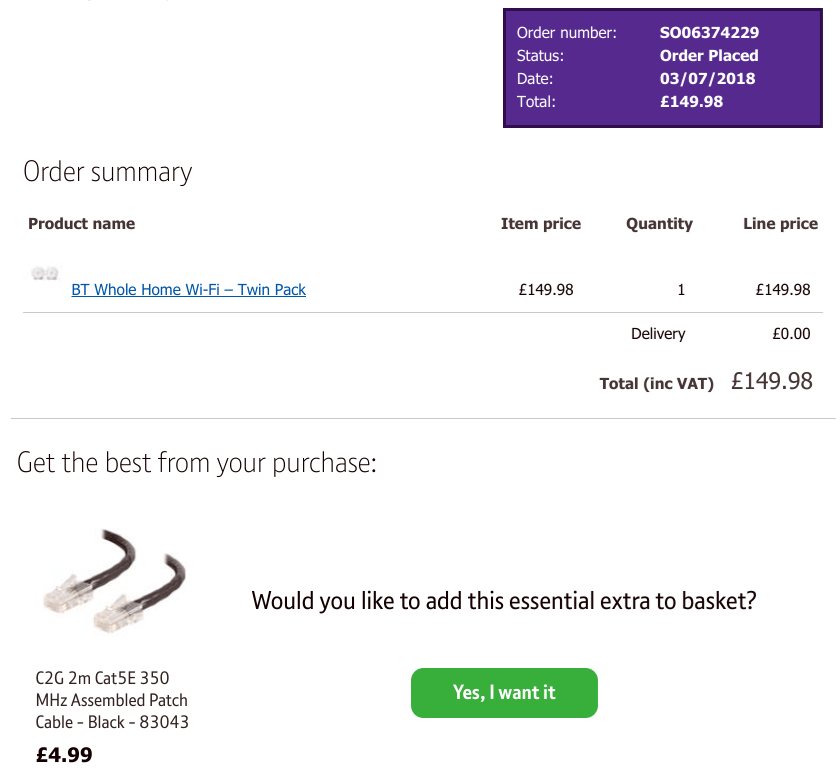 Upsell at the Right Time