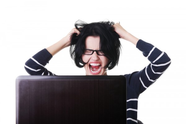 Online form frustration