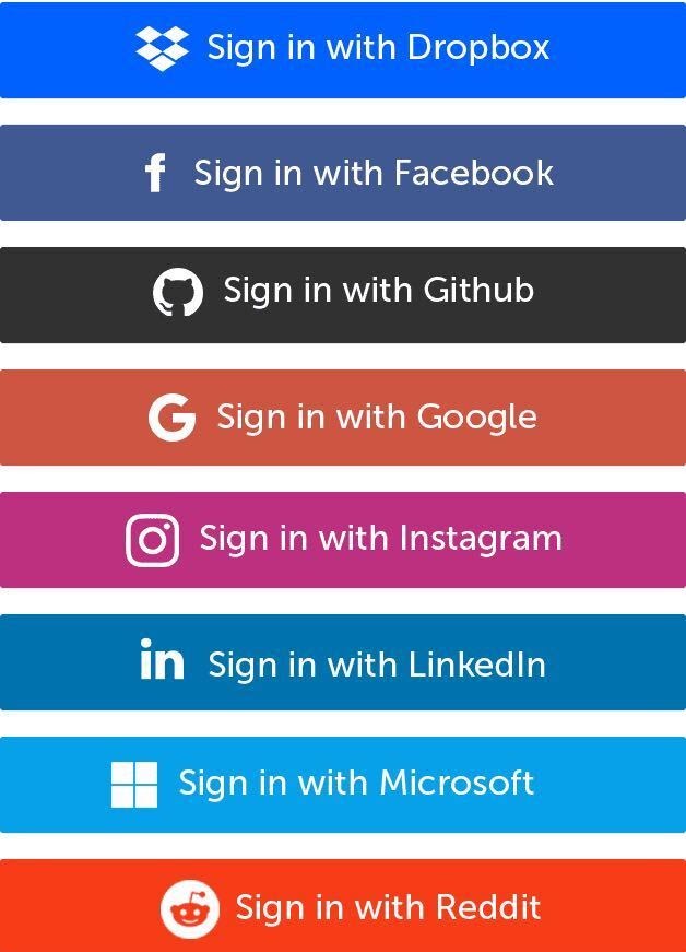 Social Sign In Examples