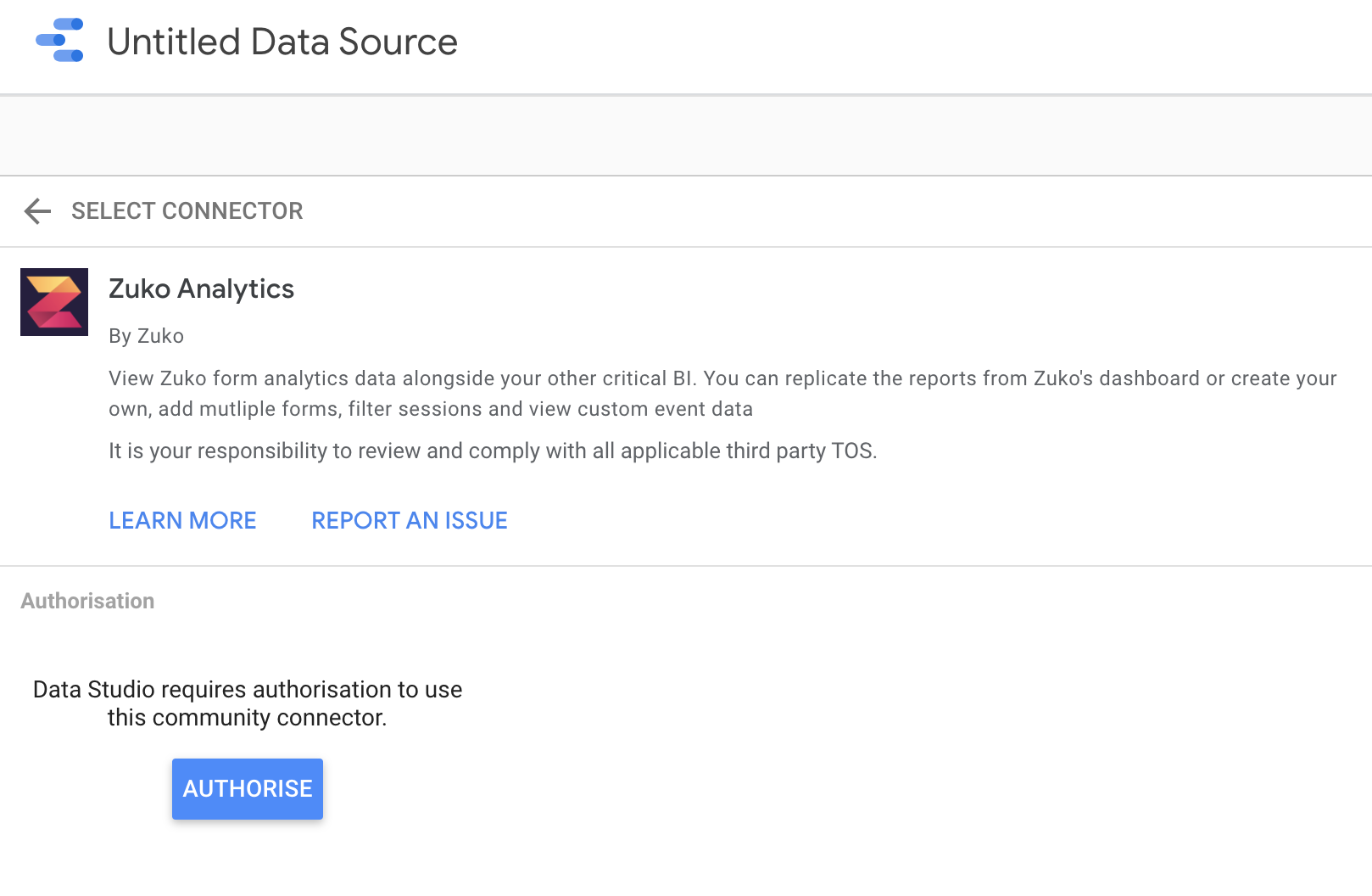 Zuko GDS connector visual