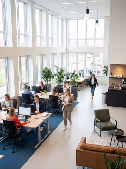 Een detacheringsbureau met een middelgroot team