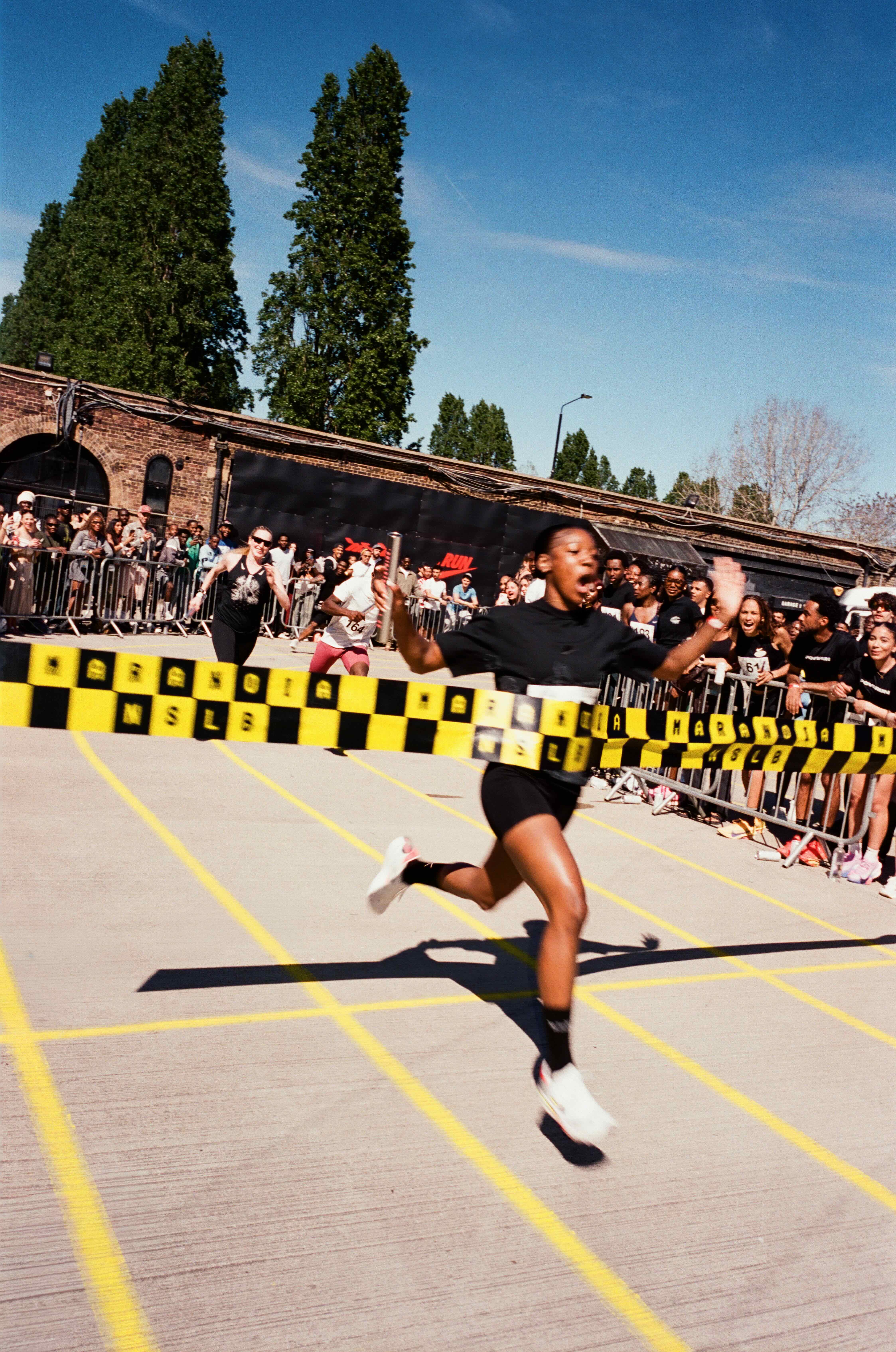 Kit Seymour event production work for Nike Running x NSLB