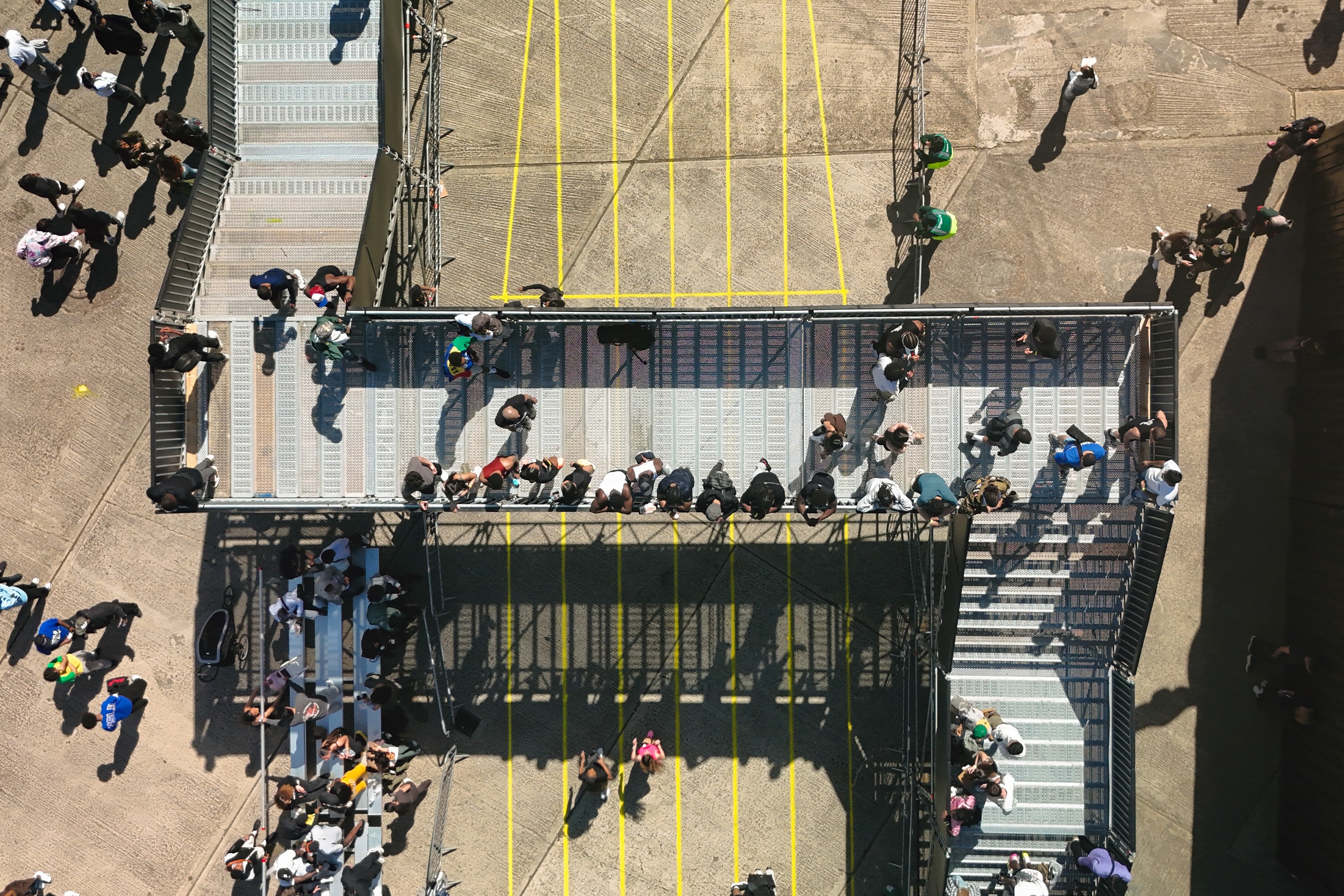 Behind-the-scenes photography from the Nike Running x NSLB event