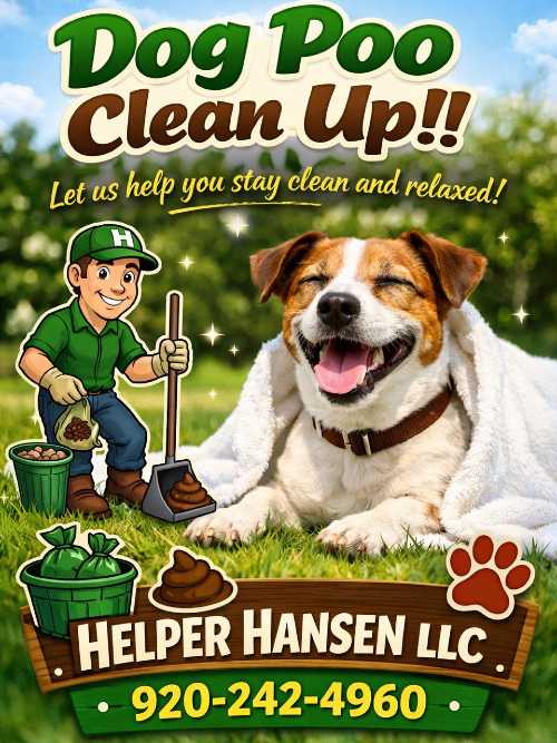 An ad for pet waste pickup.