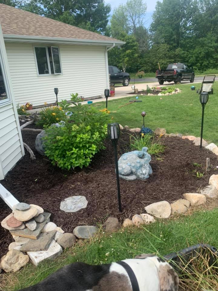 An image of front garden landscape