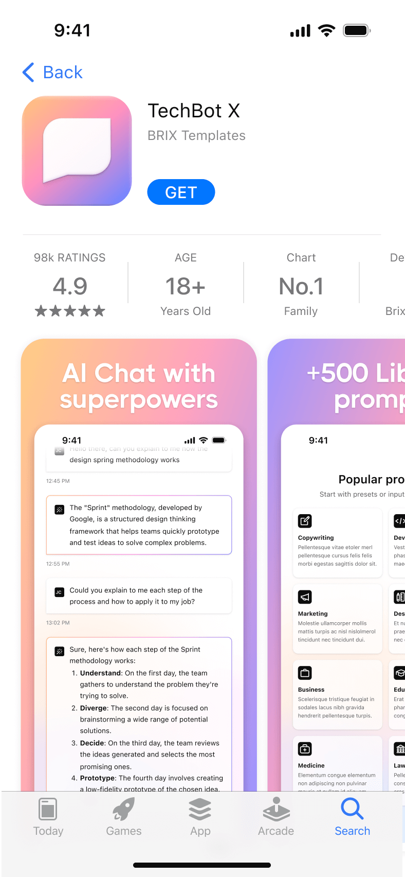 Unlock the Full Potential of AI Image - Techbot X Webflow Template
