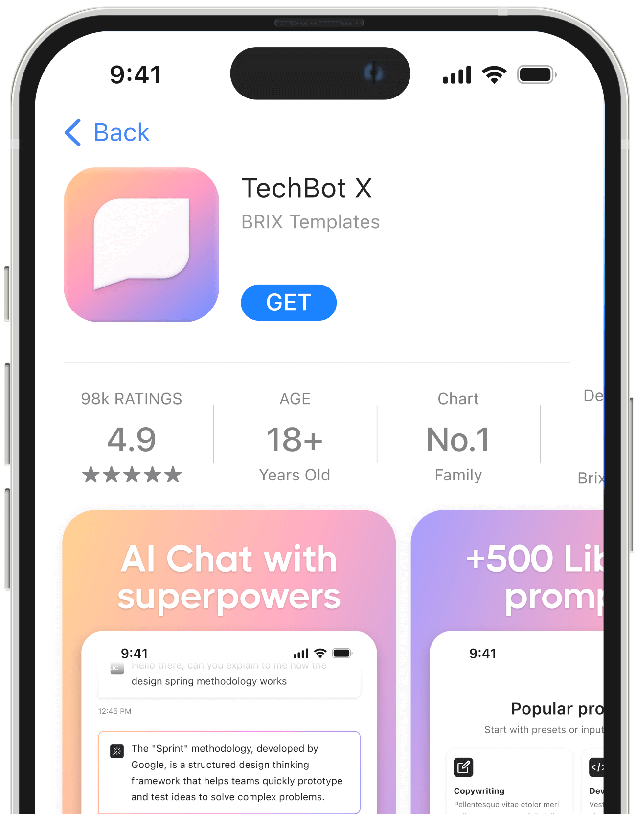 Get Notified When We Launch Image - Techbot X Webflow Template