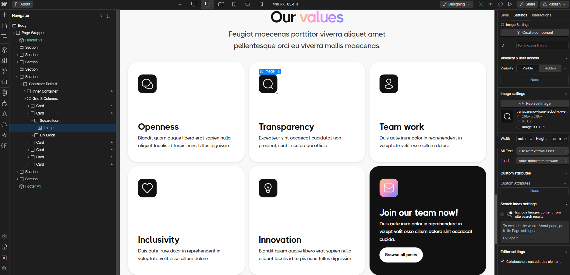 Graphics and Icons - Techbot X Webflow Template