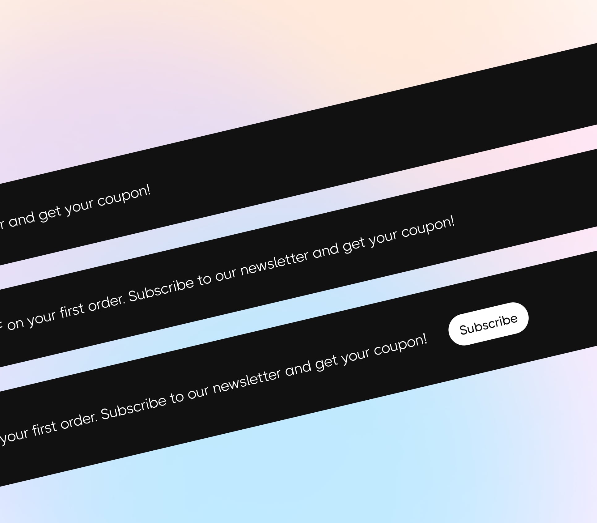 Techbot X - Notification Bars - AI App Webflow Template