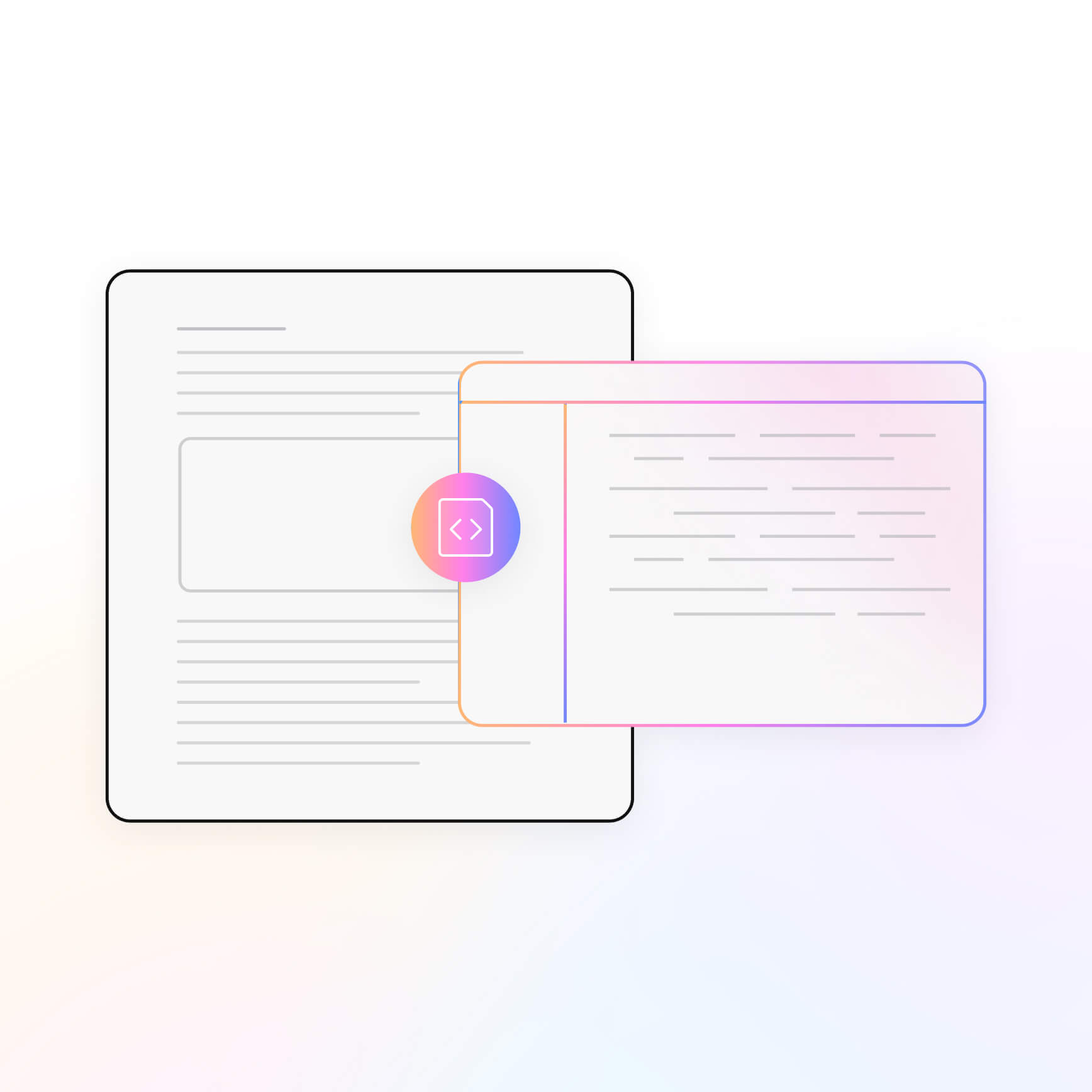 Design custom front-end interface with GPT's help
