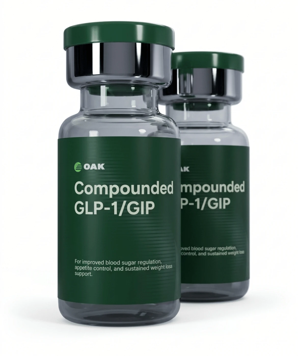 Oak Compounded GLP-1/GIP vial
