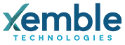 Xemble Technologies company logo with stylized X and text.
