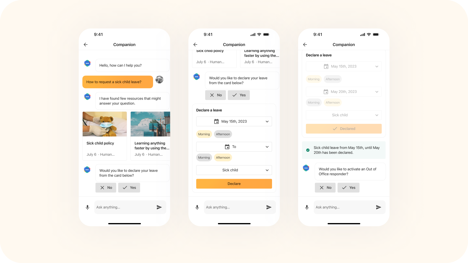 Lumapps Companion Leave request & OOO set-up Lumapps Companion Leave request & OOO set-up