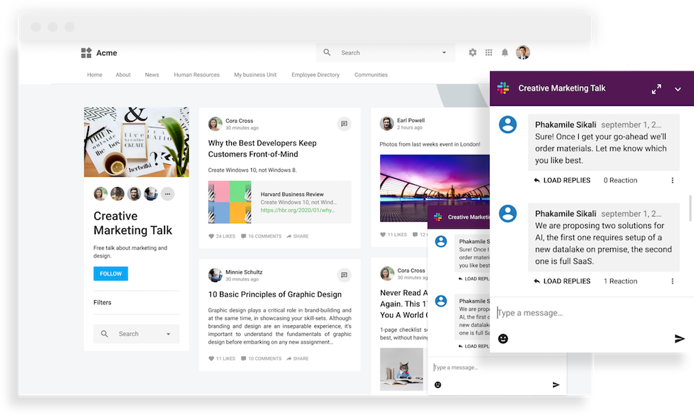 Slack Integration inside a Community - LumApps Slack Integration inside a Community - LumApps