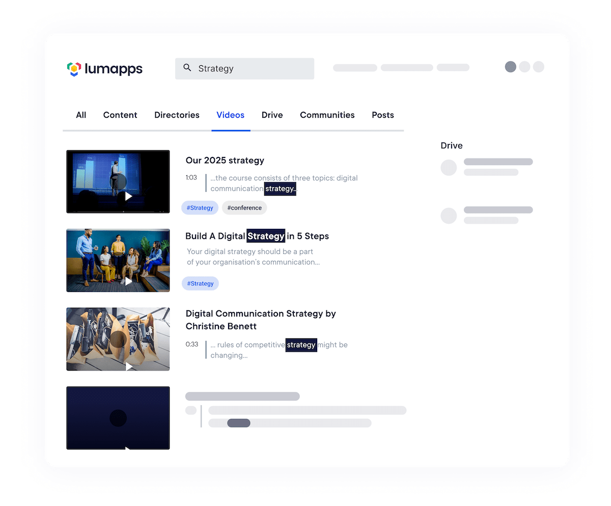 Search - LumApps Play Search - LumApps Play