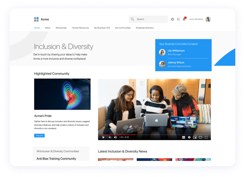 Inclusion Community - Google Currents Alternative with LumApps Inclusion Community - Google Currents Alternative with LumApps