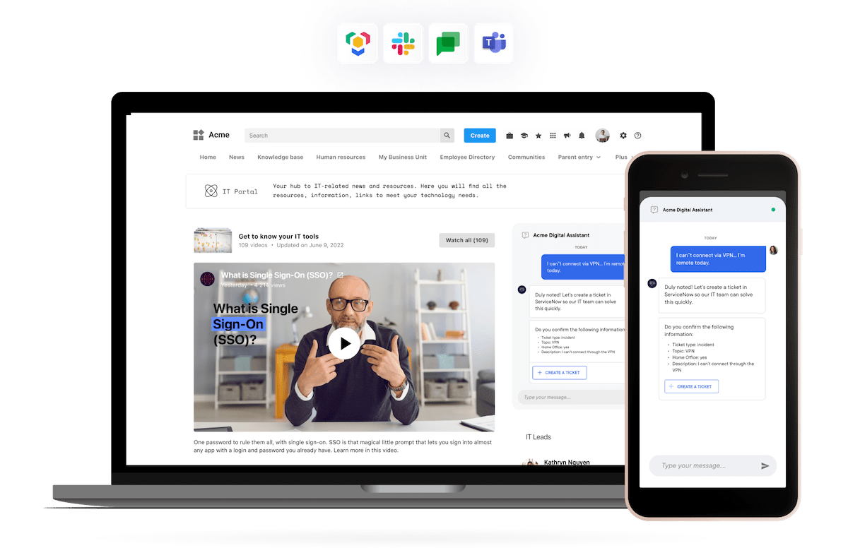 Digital Assistant Screenshot