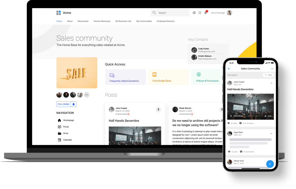 Sales Community - Google Currents Alternative with LumApps Sales Community - Google Currents Alternative with LumApps