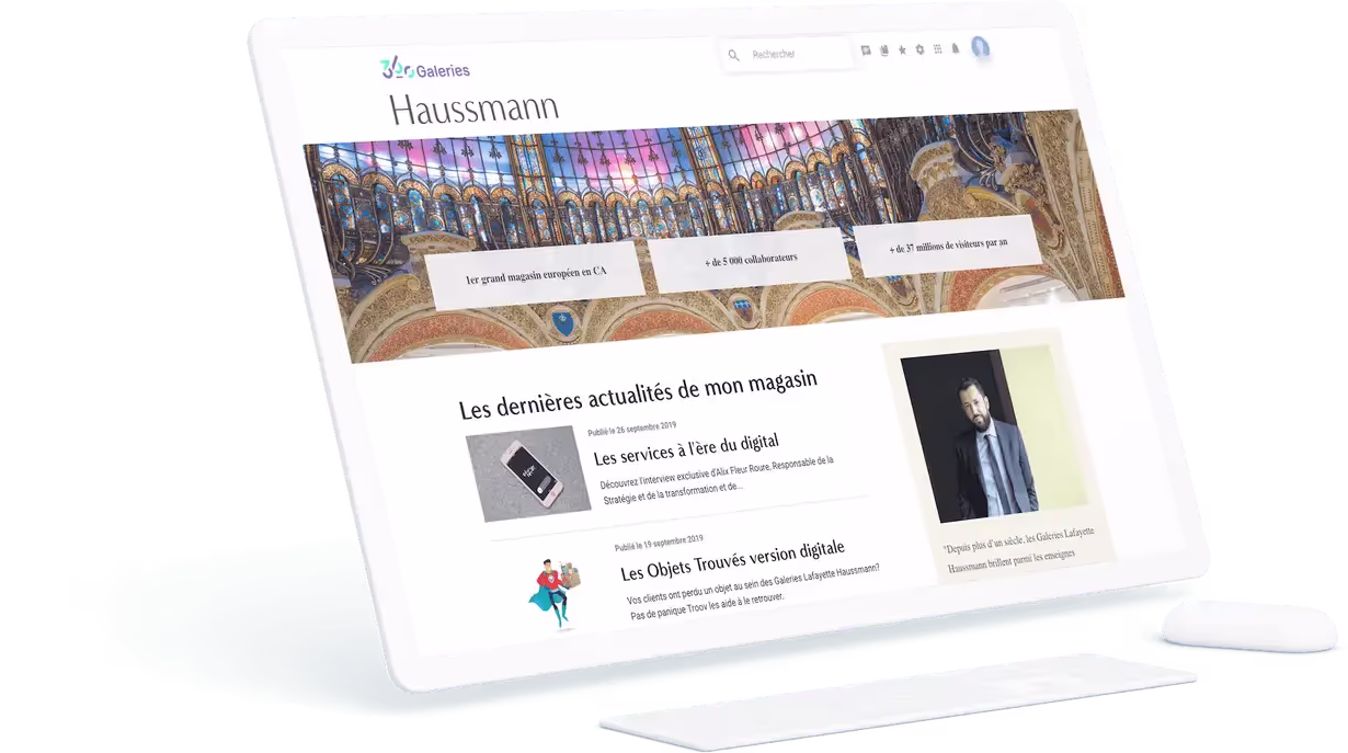 Galeries Lafayette & LumApps