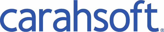 Carahsoft company logo in blue text.