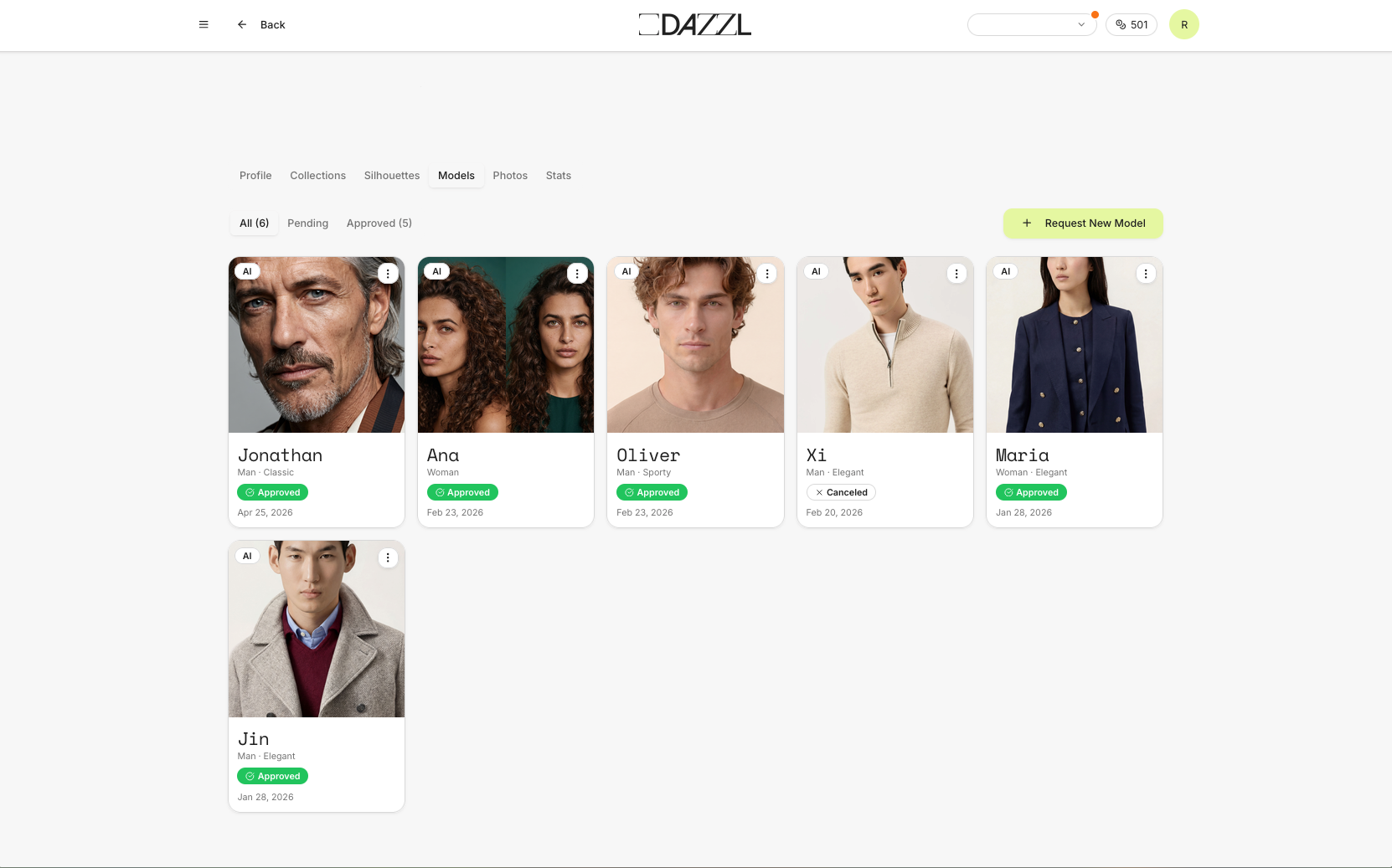Generate on-model images