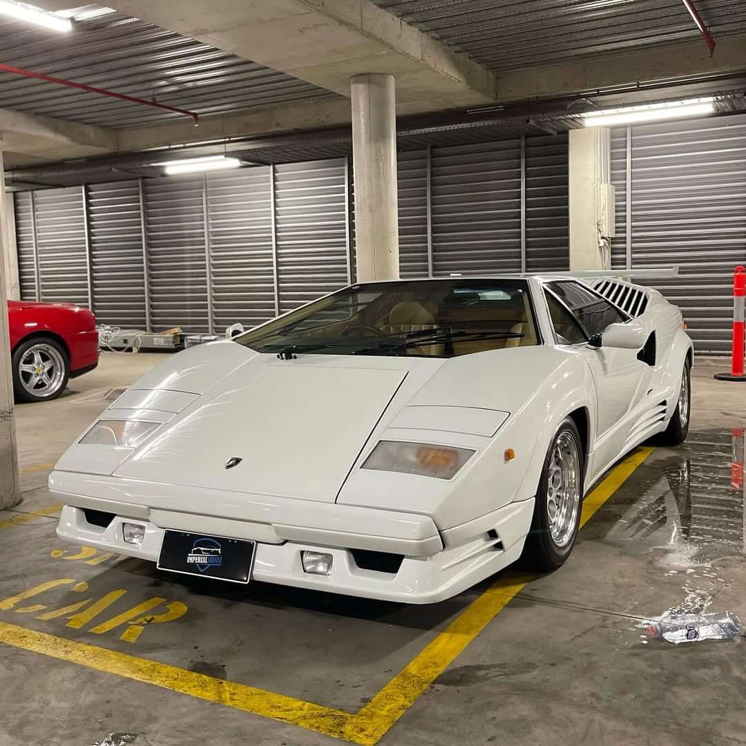 Classic Lamborghini Countach professionally detailed and restored