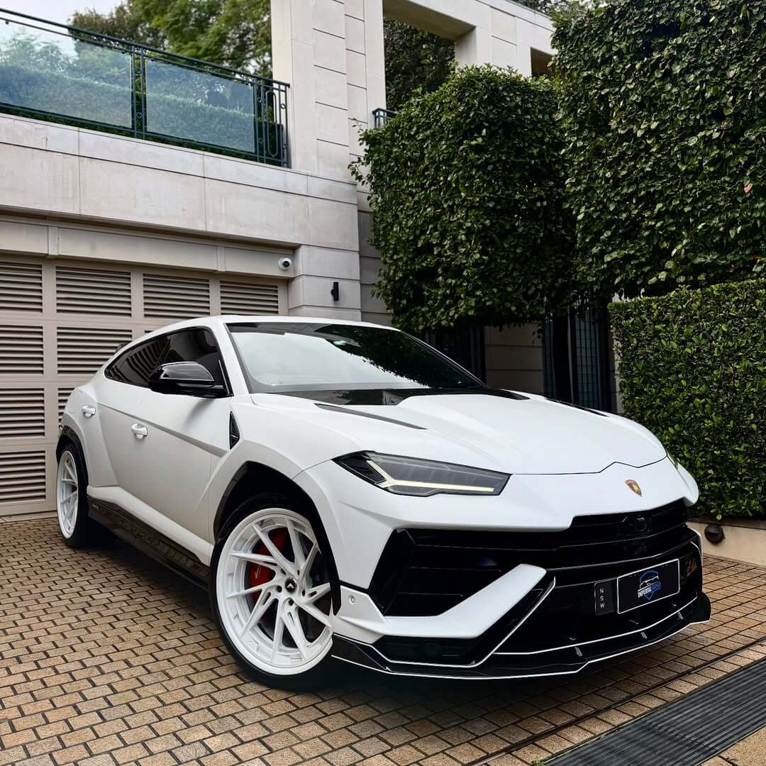 Lamborghini Urus SUV protected with ceramic coating and exterior detailing