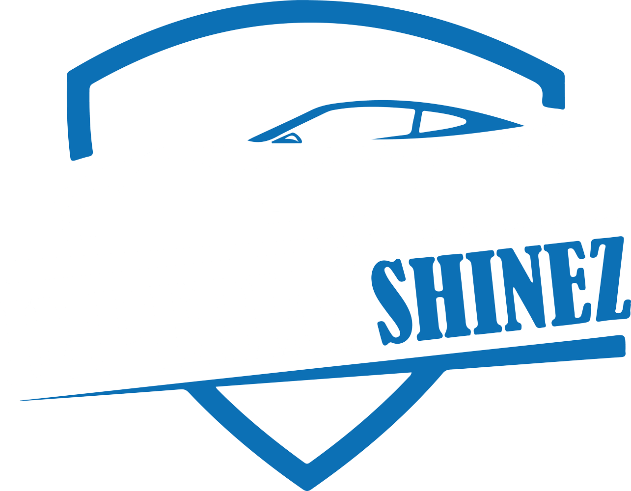 Imperial Shinez Blue and White Logo