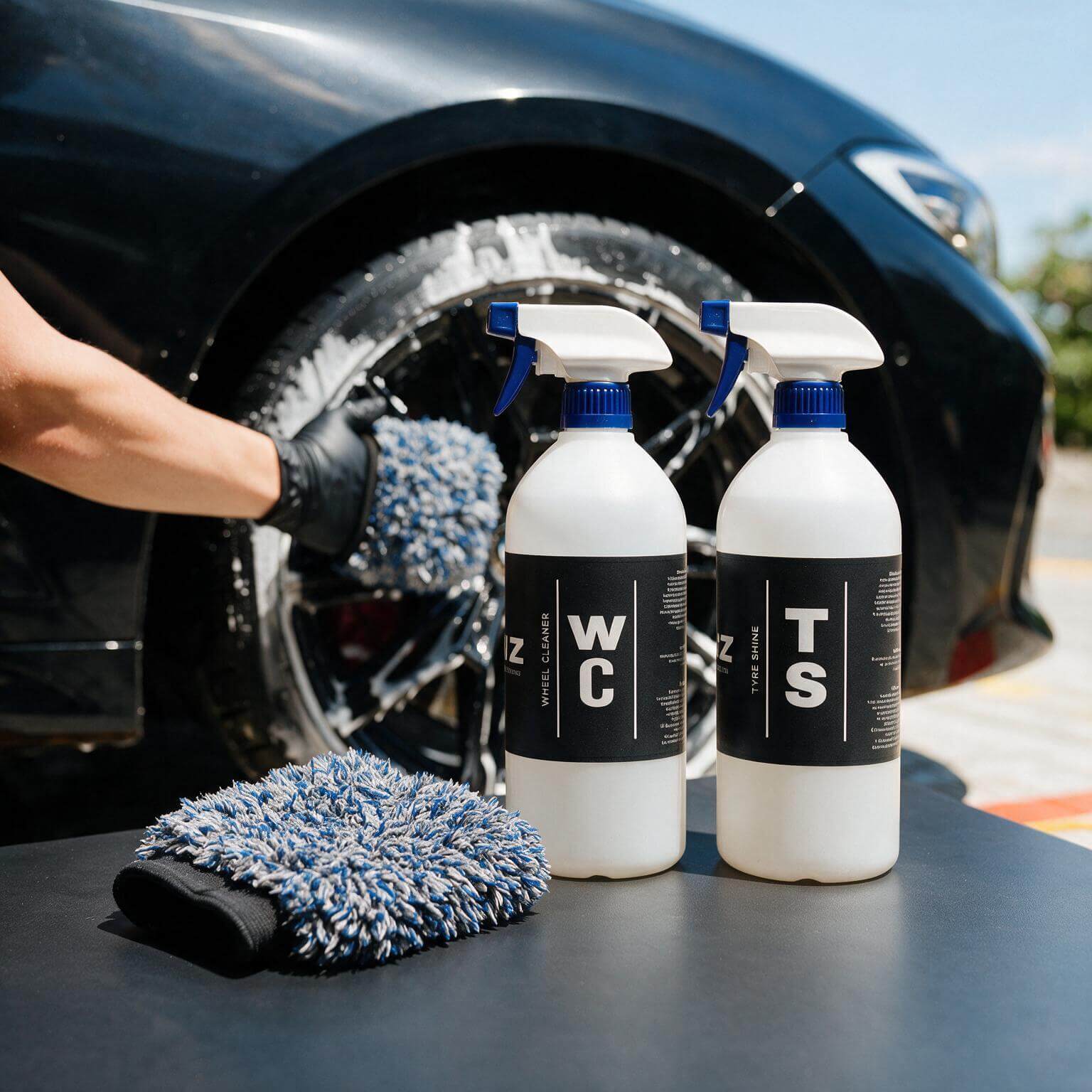 Shinez Car Care Wheel & Tyre Complete Kit