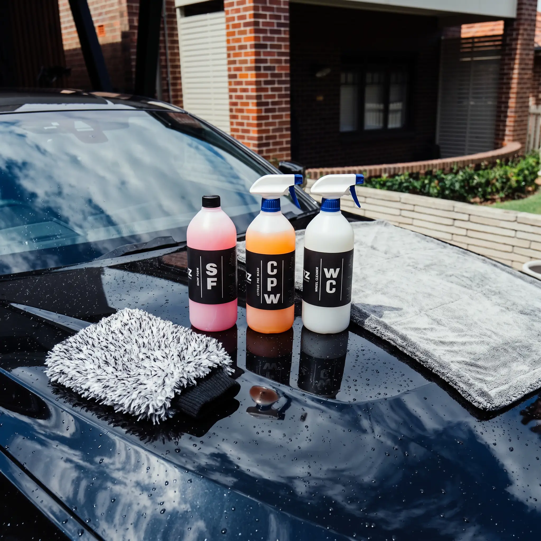 Shinez Car Care Self-Serve Wash Kit Essentials