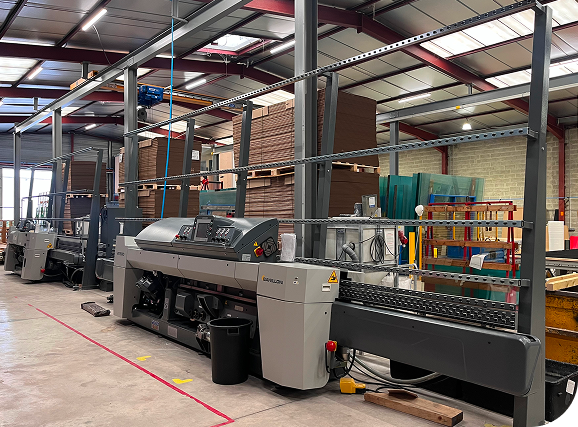 Rectiligne pour verre