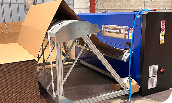 Embaleuse pour verre