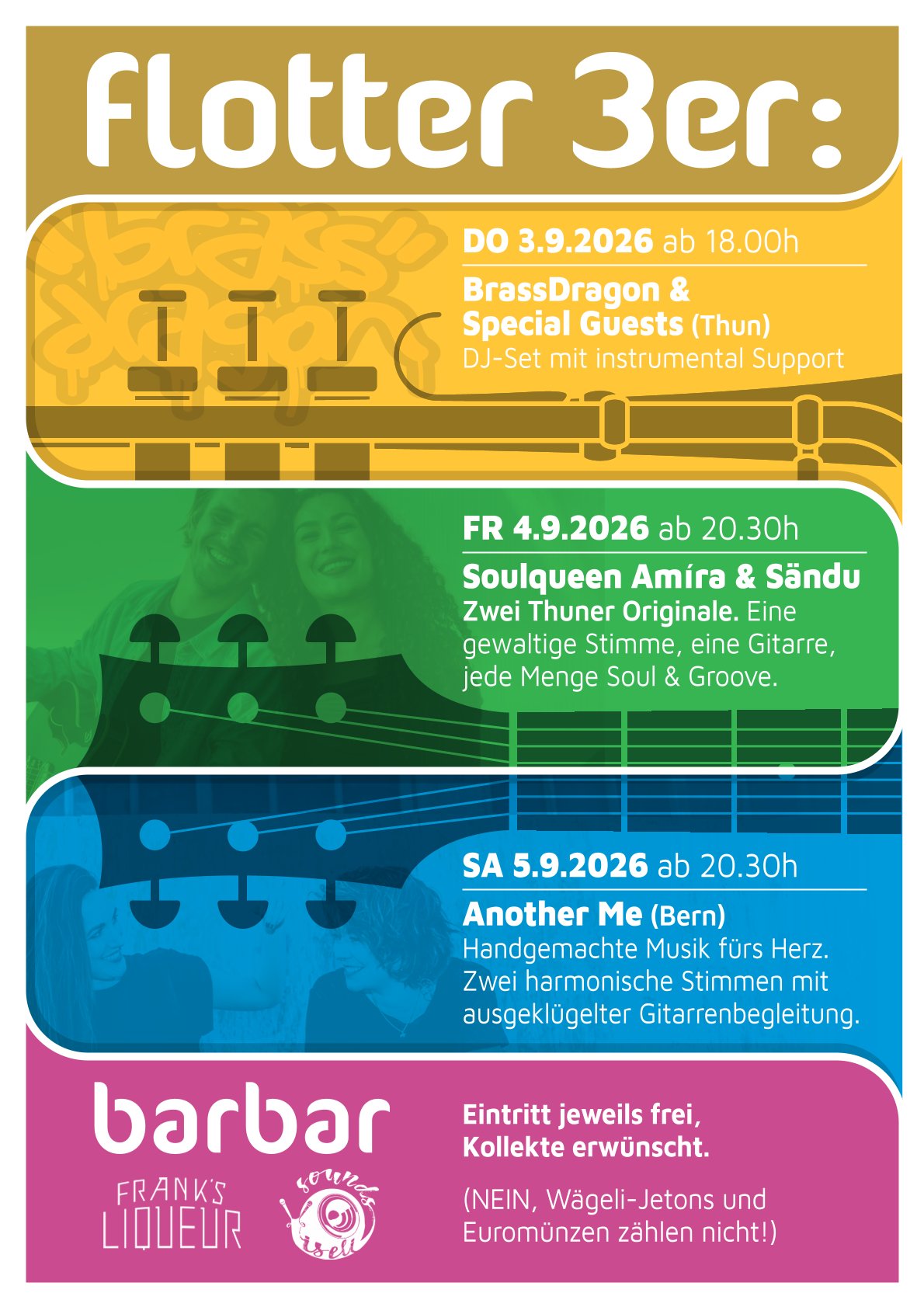 Live Musik in der BarBar