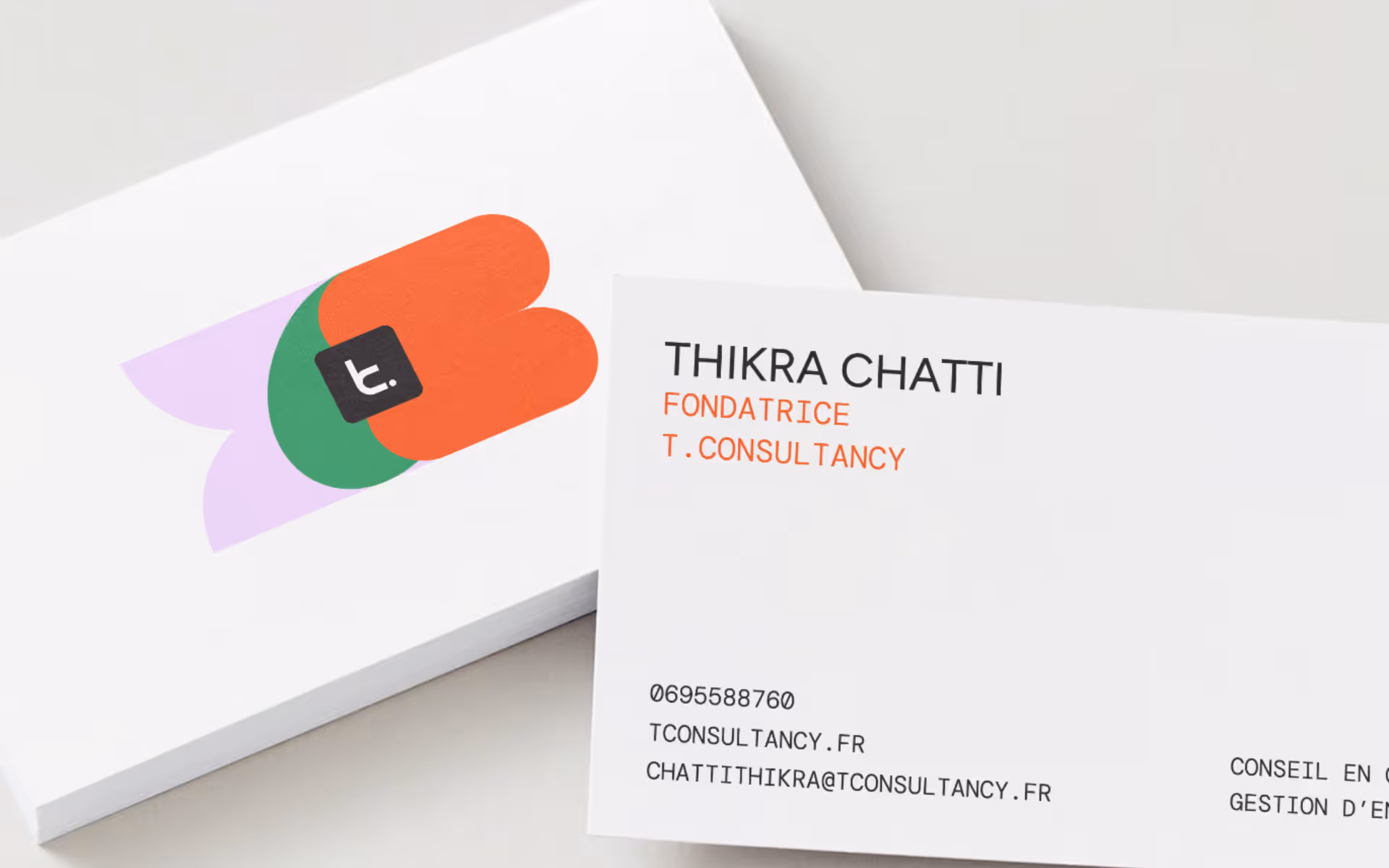 Carte de visite projet t.consultancy