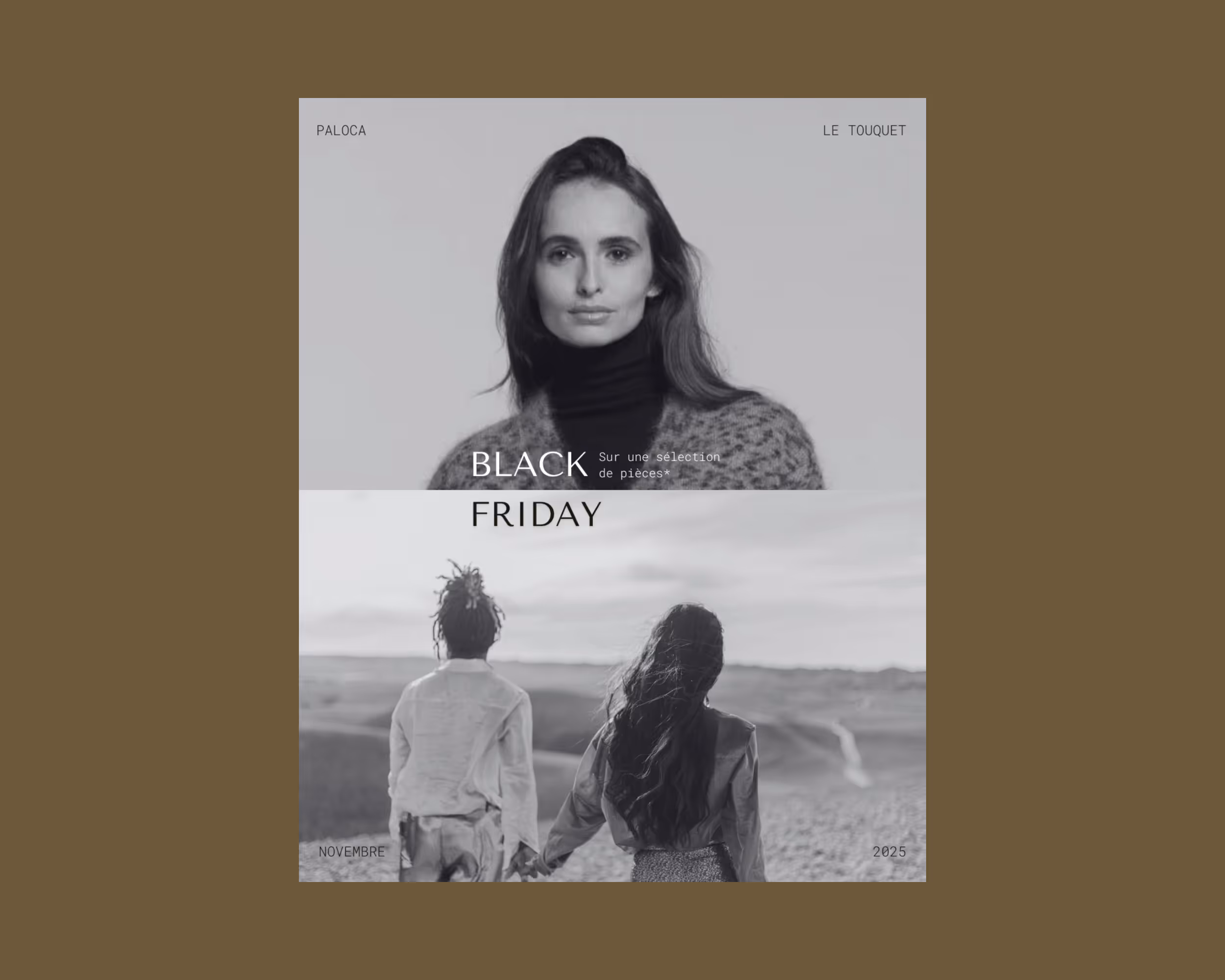 Affiche black friday Paloca