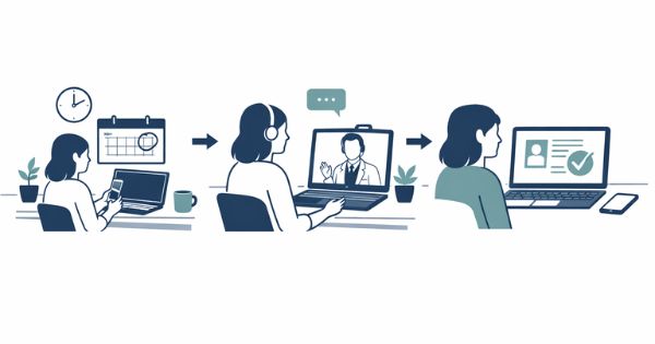 Patient-focused illustration representing psychiatric clearance evaluations required before surgery and implant procedures.