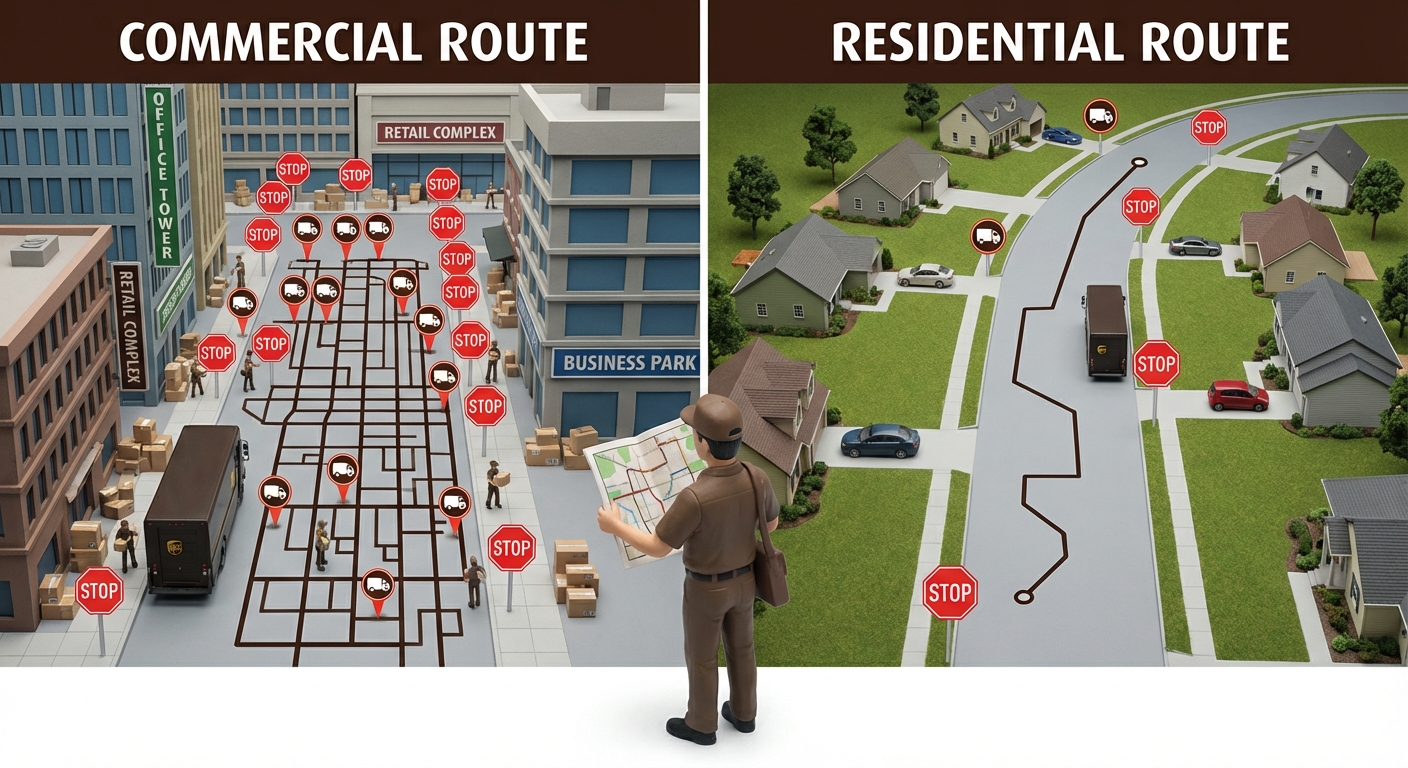 Residential Delivery Illustration