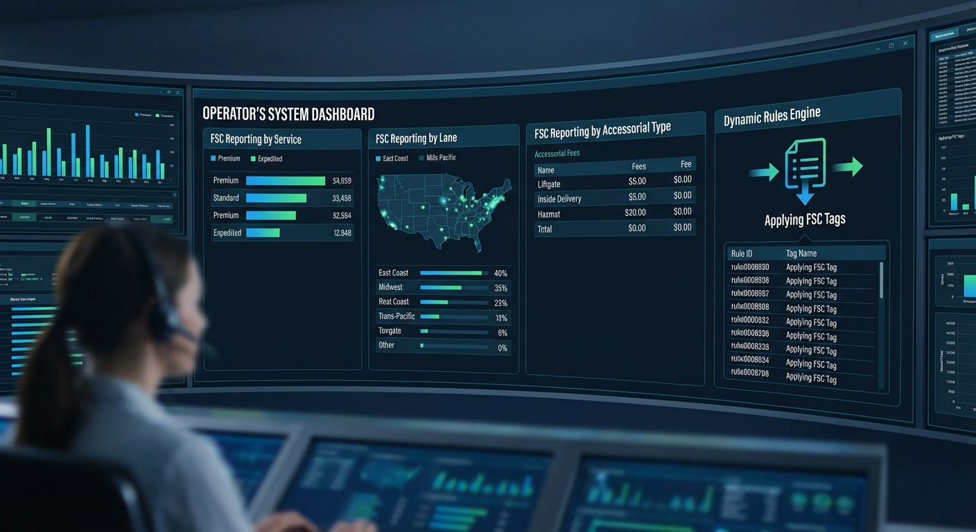 UPS fuel surcharge overview for returns and exemptions