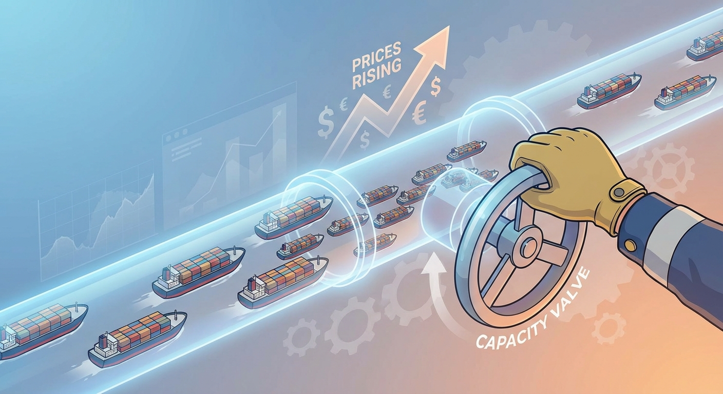 Shipping cost management systems diagram