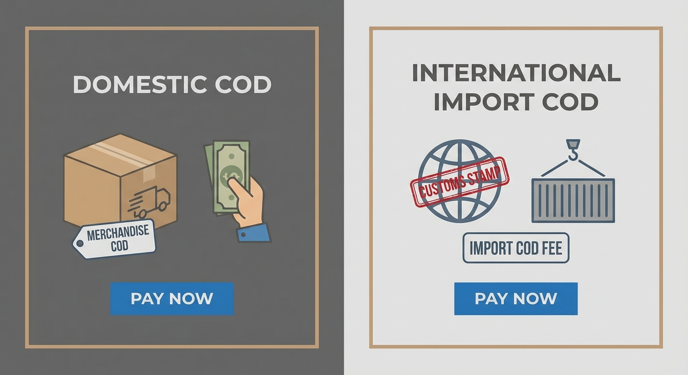 UPS COD payment and system design