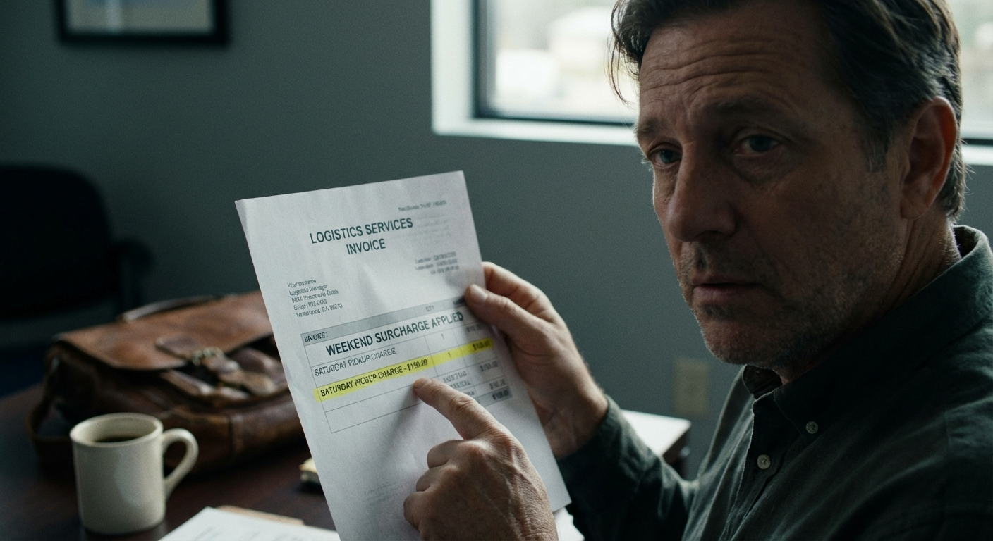 What does UPS Saturday Pickup charge mean?